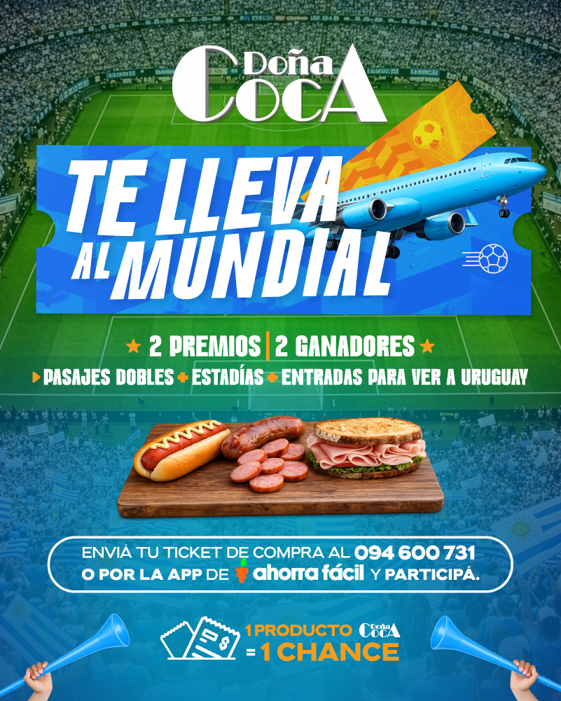 PROMO DOÑA COCA TE LLEVA AL MUNDIAL
